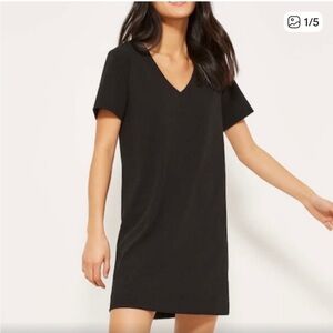 Aritzia Babaton Black Mini Dress
